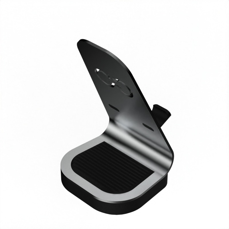 Geargrip anodised aluminium mobile stand back view Geargrip anodised aluminium mobile stand back view